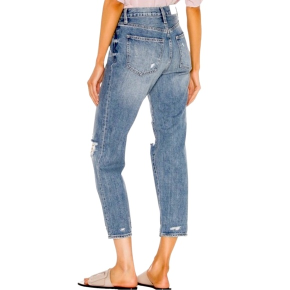 Anthropologie Pistola High Rise Distressed Boyfriend Jeans Sz. 27 - Picture 5 of 9